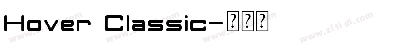 Hover Classic字体转换